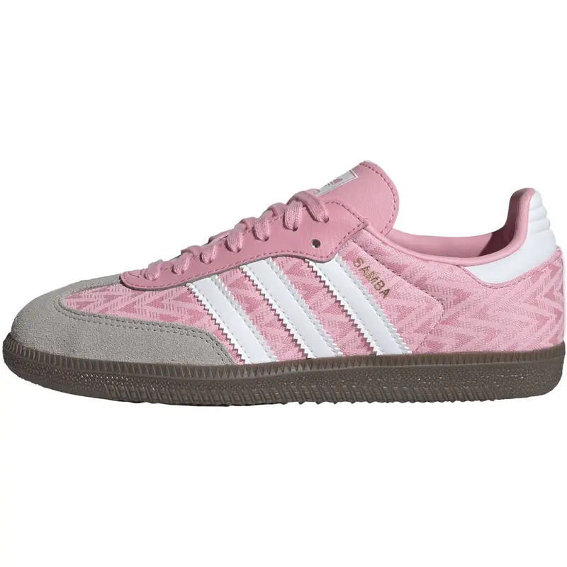 Adidas Originals Light Pink/Ftwr White/Gum5 Samba Og J Sneakers 6