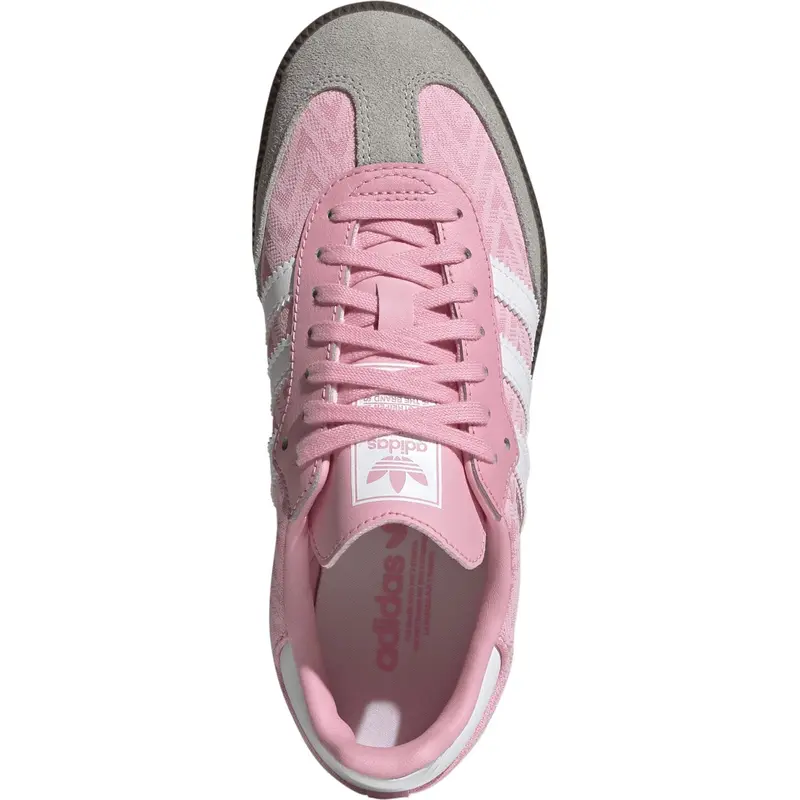 Adidas Originals Light Pink/Ftwr White/Gum5 Samba Og J Sneakers 8