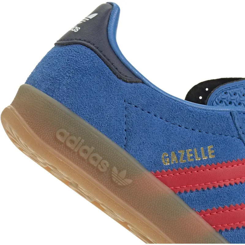 Adidas Originals Lucid Ray Blue/Lucid Red/Gum 2 Gazelle Indoor C Sneakers 4