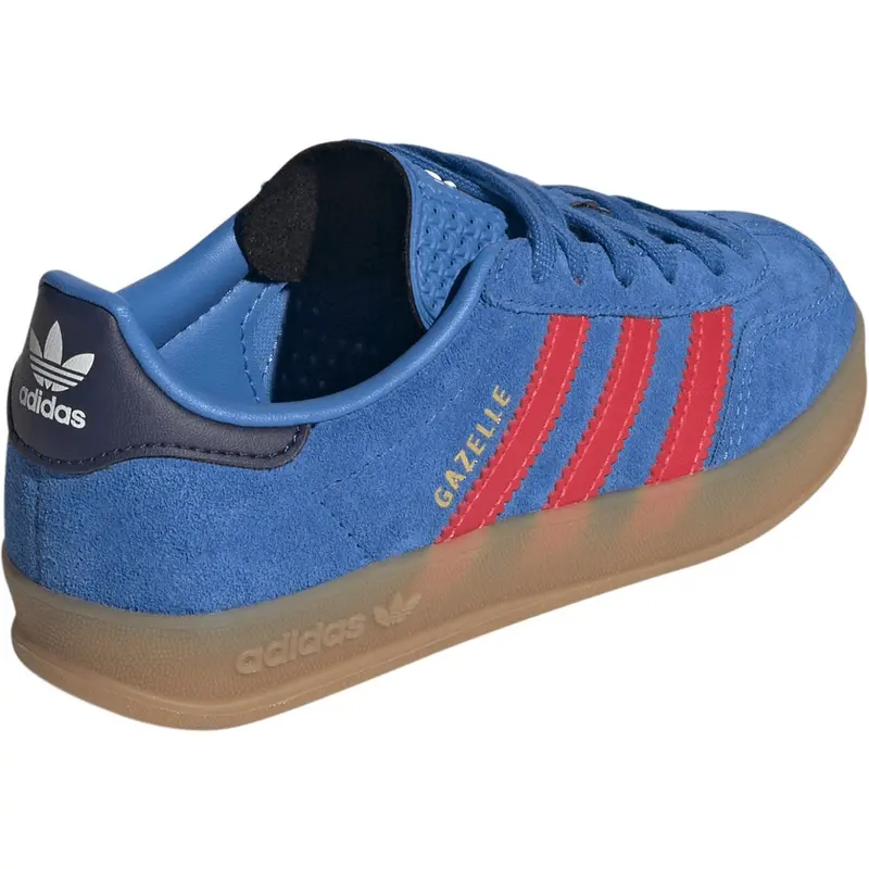 Adidas Originals Lucid Ray Blue/Lucid Red/Gum 2 Gazelle Indoor C Sneakers 7