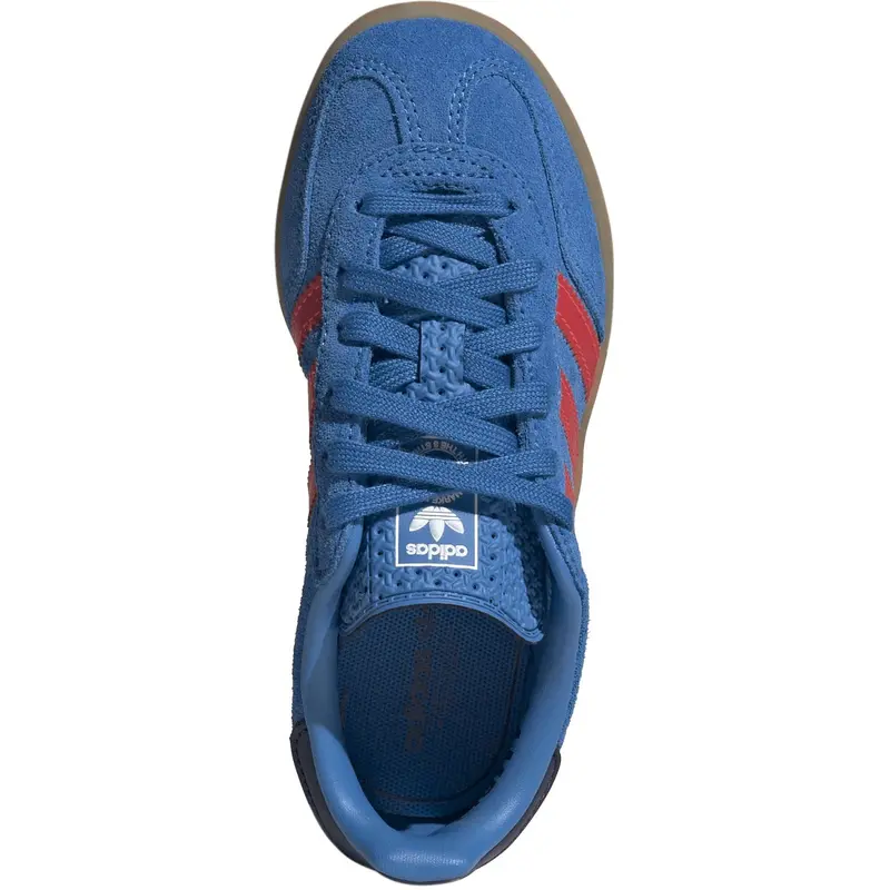 Adidas Originals Lucid Ray Blue/Lucid Red/Gum 2 Gazelle Indoor C Sneakers 8