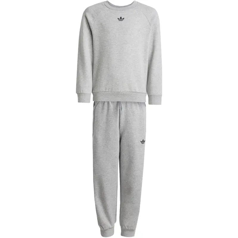 Adidas Originals Medium Grey Heather/Black Sweat Set 1