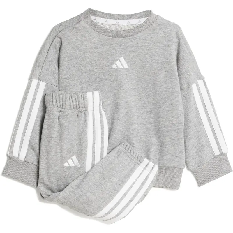 Adidas Originals Medium Grey Heather/White I 3S Ft Jog 240 Sweat Set 1