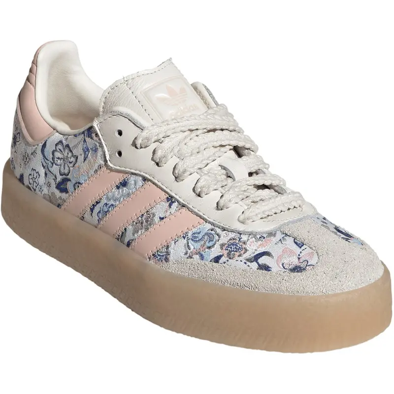 Adidas Originals Off White/Blush Pink/Gum 3 Sambae J Sneakers 2