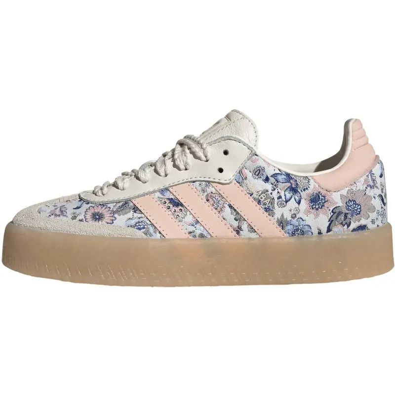Adidas Originals Off White/Blush Pink/Gum 3 Sambae J Sneakers 7