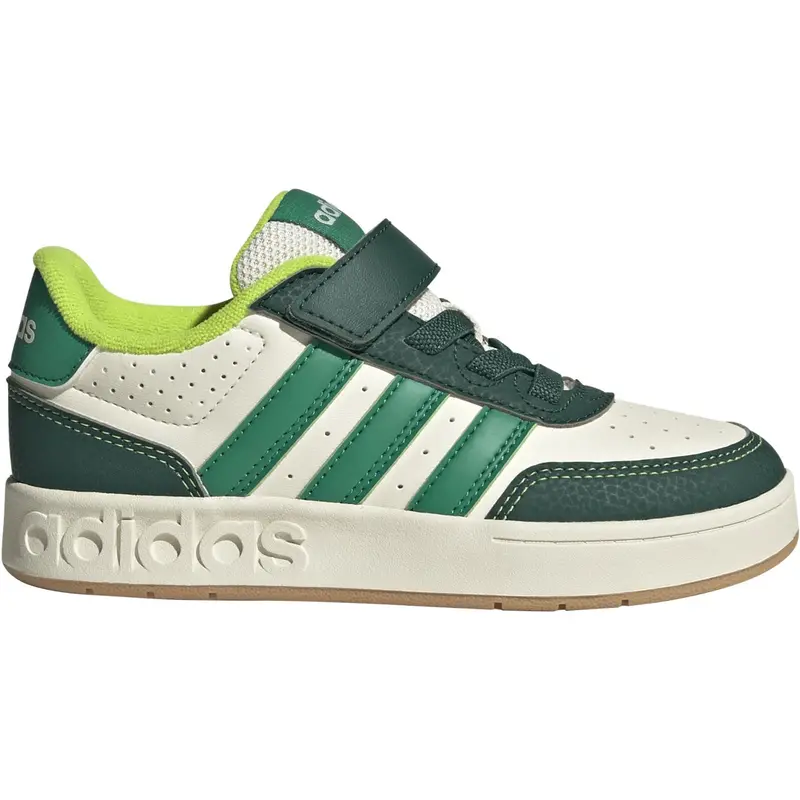 Adidas Originals Off White/Collegiate Green/Court Green Breakbase C Sneakers 1