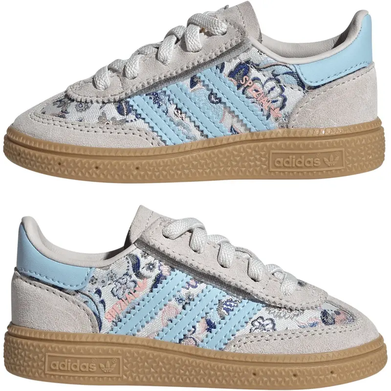 Adidas Originals Off White/Icey Blue/Gum 3 Handball Spezial Cf El I Sneakers 6