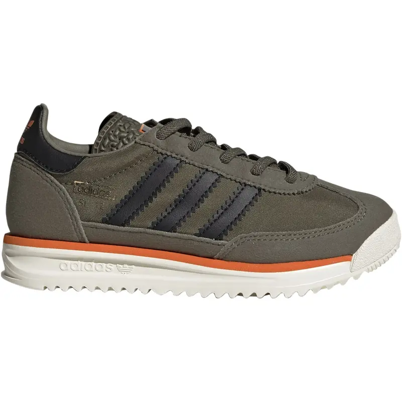 Adidas Originals Olive Strata/Core Black/Pure Orange Sl 72 Rs El C Sneakers 1