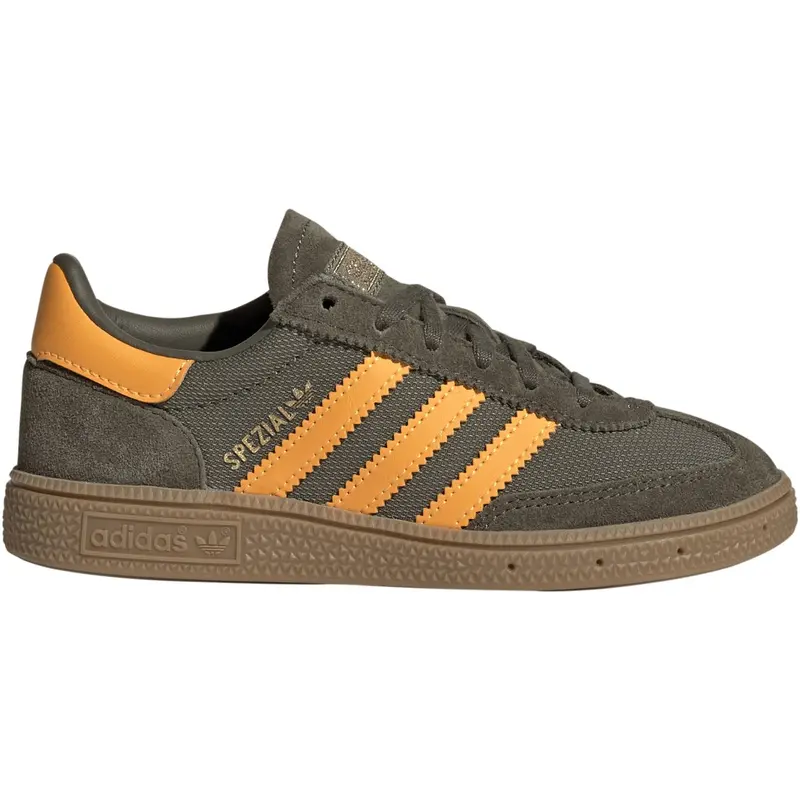 Adidas Originals Olive Strata/Pure Tangerine/Gum4 Handball Spezial C Sneakers 1