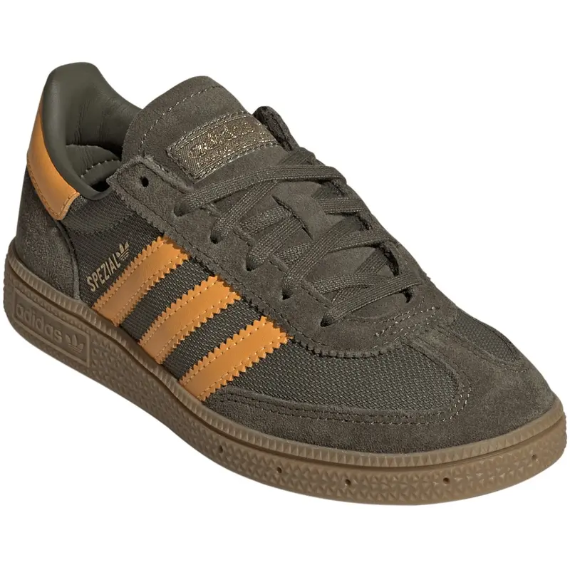 Adidas Originals Olive Strata/Pure Tangerine/Gum4 Handball Spezial C Sneakers 2