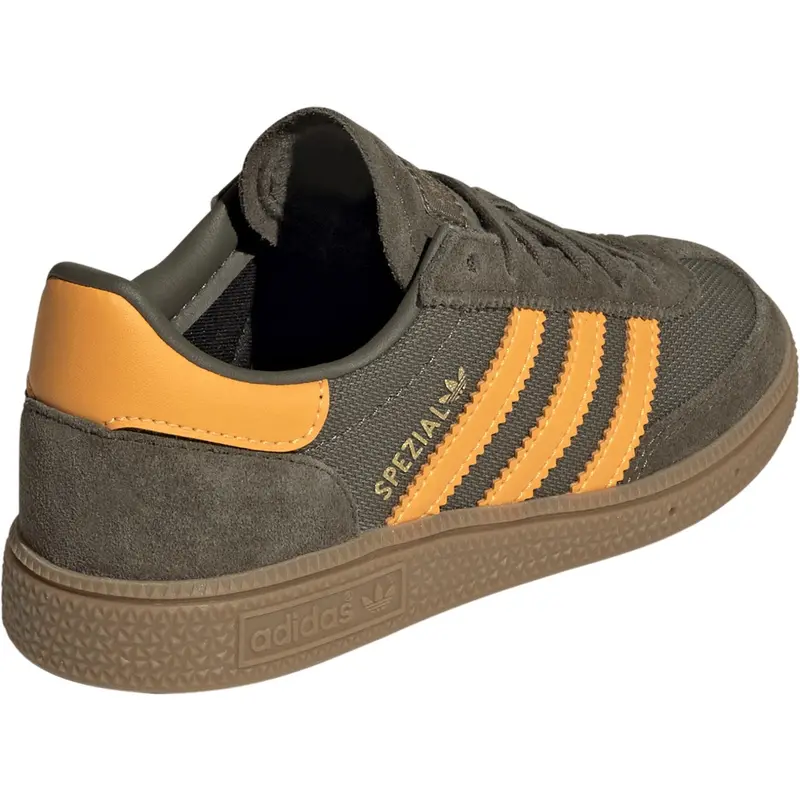 Adidas Originals Olive Strata/Pure Tangerine/Gum4 Handball Spezial C Sneakers 8