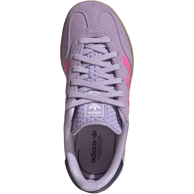 Adidas Originals Powder Plum/Lucid Pink/Gum 2 Gazelle Indoor C Sneakers 8