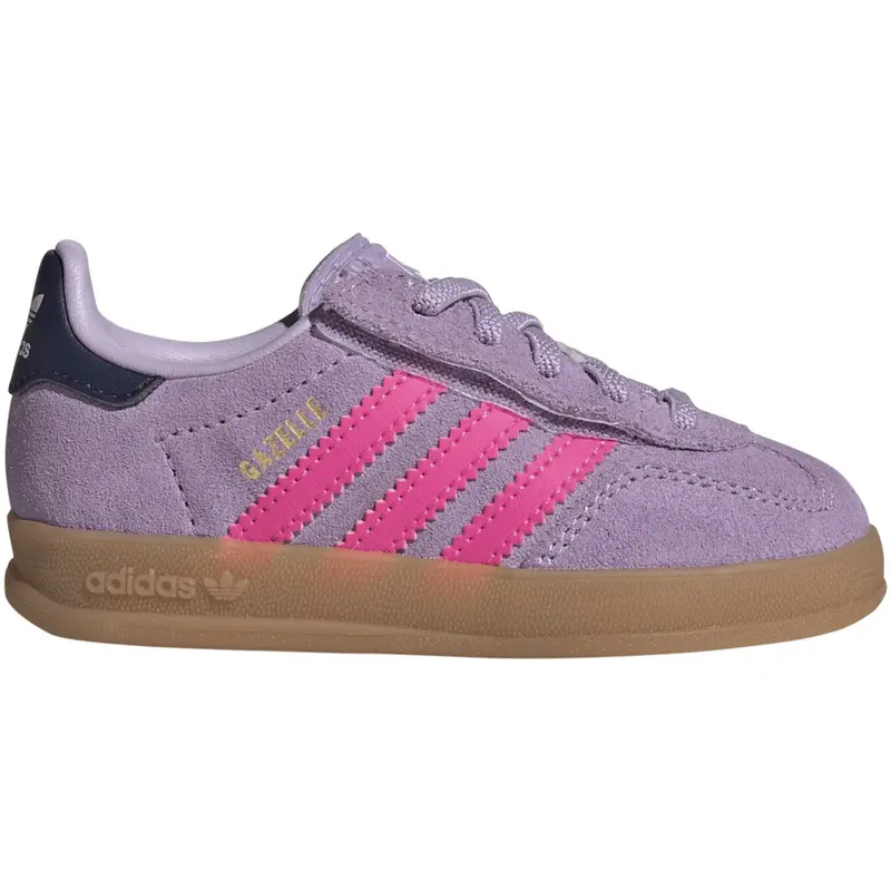 Adidas Originals Powder Plum/Lucid Pink/Gum 2 Gazelle Indoor Cf El I Sneakers 1