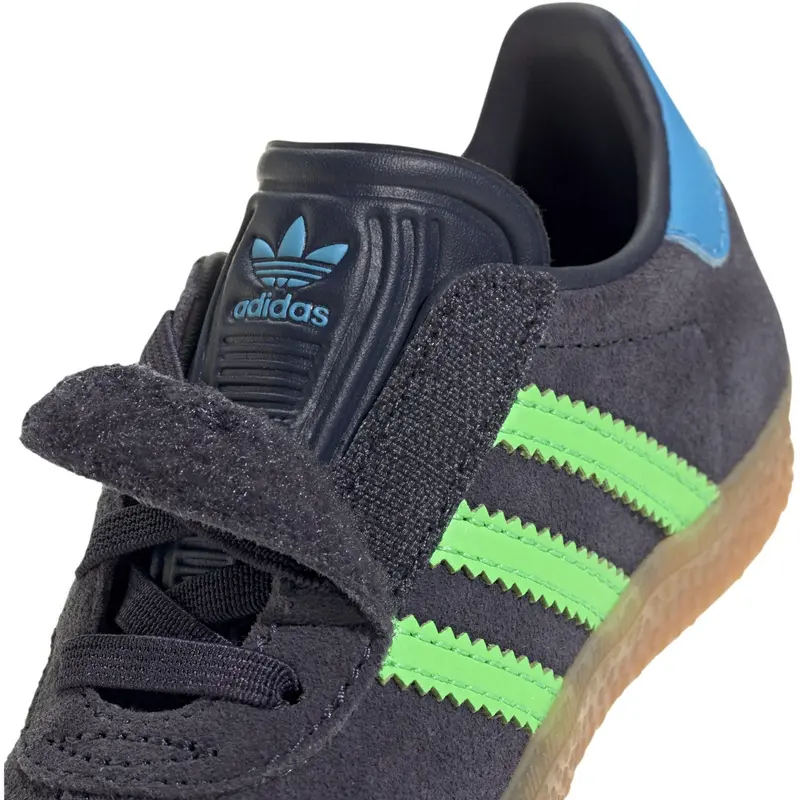 Adidas Originals Shadow Navy/Screaming Green/Lucid Aquamarine Gazelle Cf El I Sneakers 4