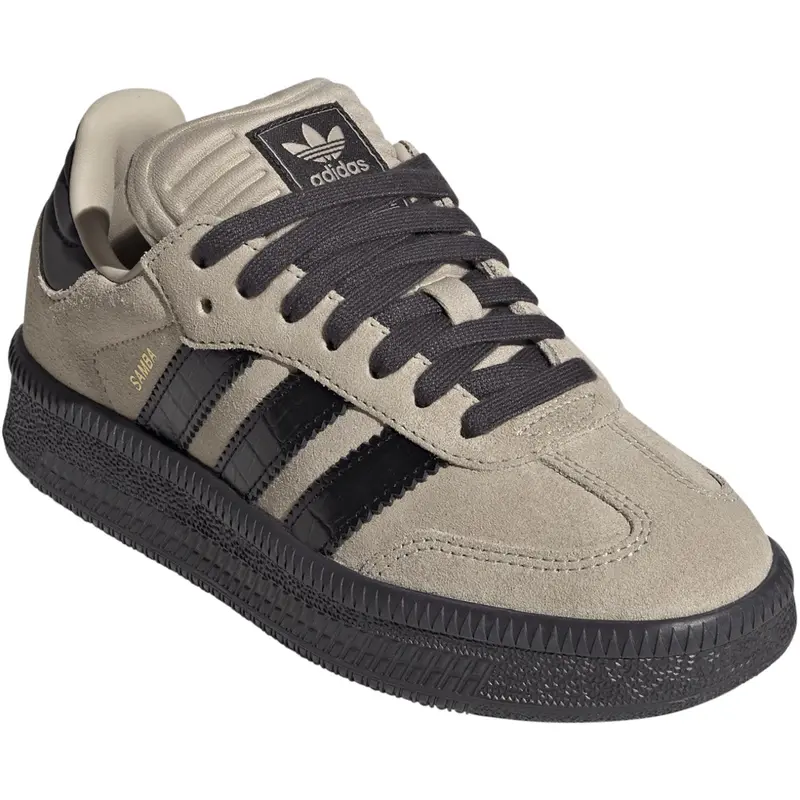 Adidas Originals Stone Khaki/Core Black/Utility Black Samba Xlg J Sneakers 2
