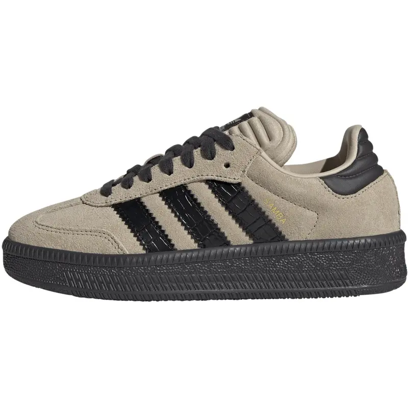 Adidas Originals Stone Khaki/Core Black/Utility Black Samba Xlg J Sneakers 6