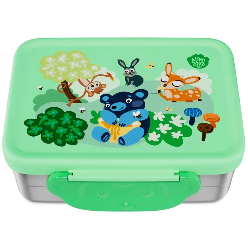 Affenzahn Mighty Meadow Lunchbox Stainless Steel 1