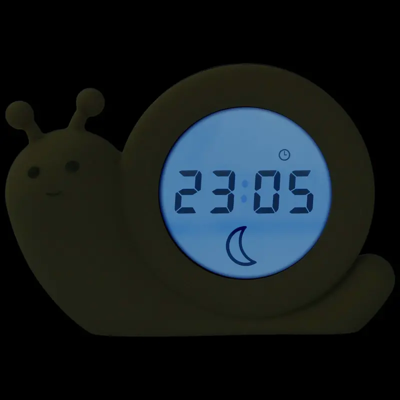 Alecto Beige Sleep Trainer Night Light And Alarm Clock 2