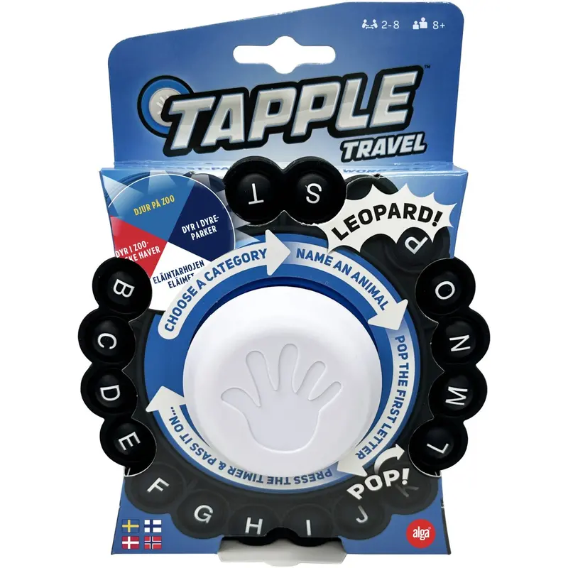 Alga Tapple Travel Game 1