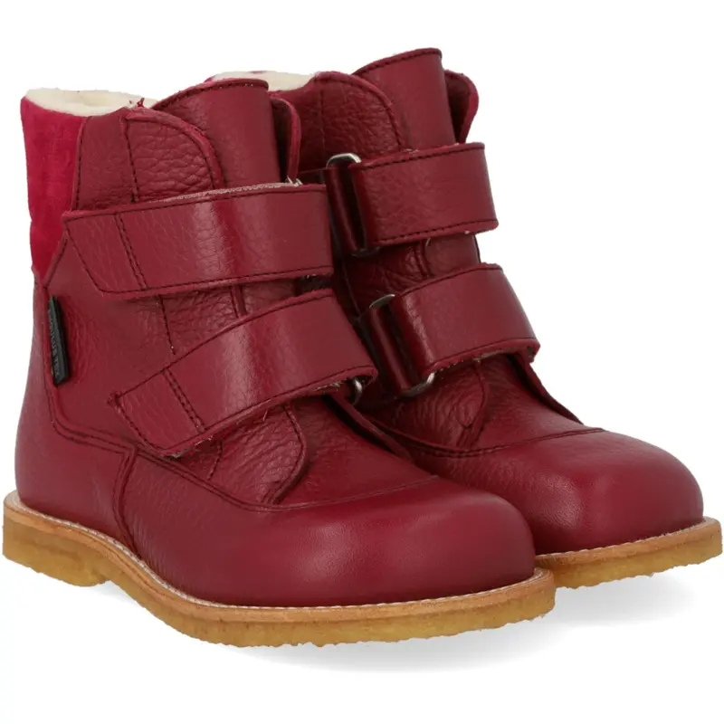 Angulus Berry/Berry Tex Boot With Velcro Closure 1