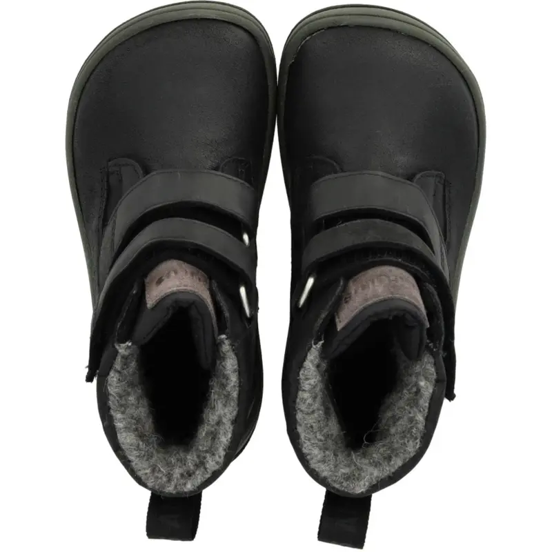 Angulus Black/Dark Grey Tex Boot In Nylon With Durable Leather Details 6