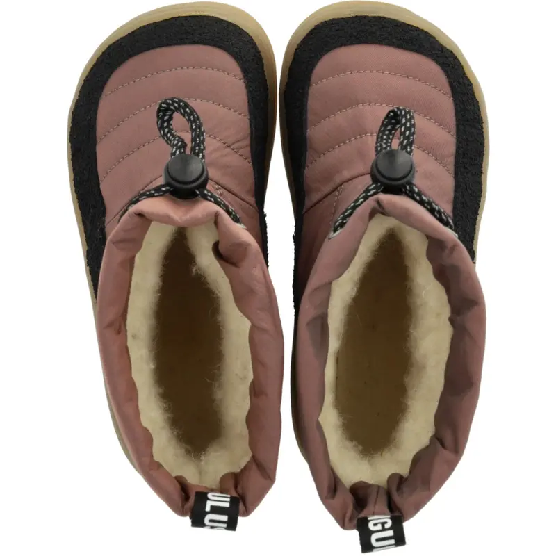 Angulus Black/Dusty Rouge Lightweight And Flexible Tex Winter Boot In Nylon 4