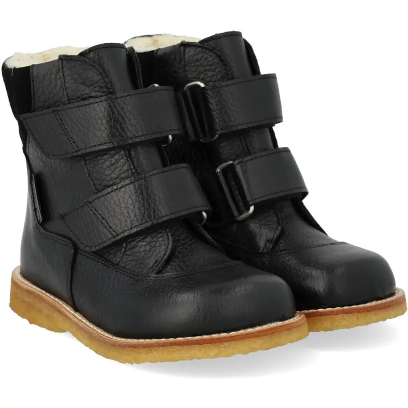 Angulus Black Tex Boot With Velcro Closure 1