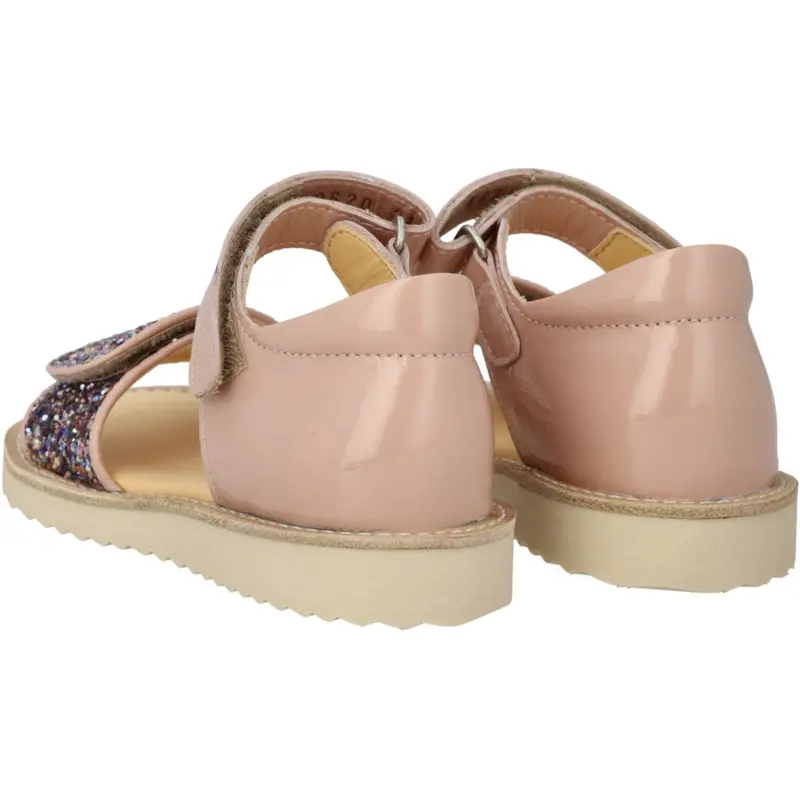 Angulus Rosebud/Pastel Multi Glitter Laksandal Med Funklende Glitterdetalje 2