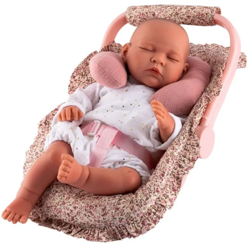 Así Martina Kollektion - Autostol With Nakkepude, Til Dukker 36–46 Cm 1