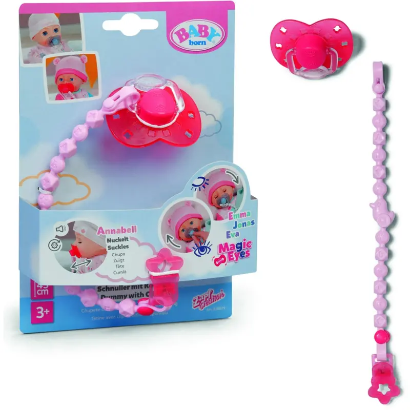 Baby Born Dummy With Clip Red 1