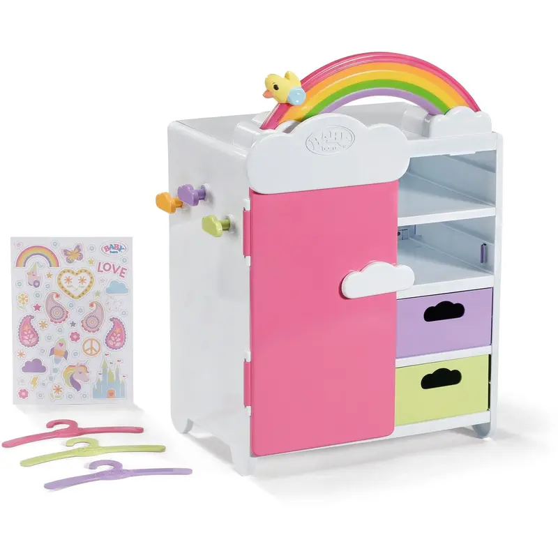 Baby Born Rainbow Wardrobe 1