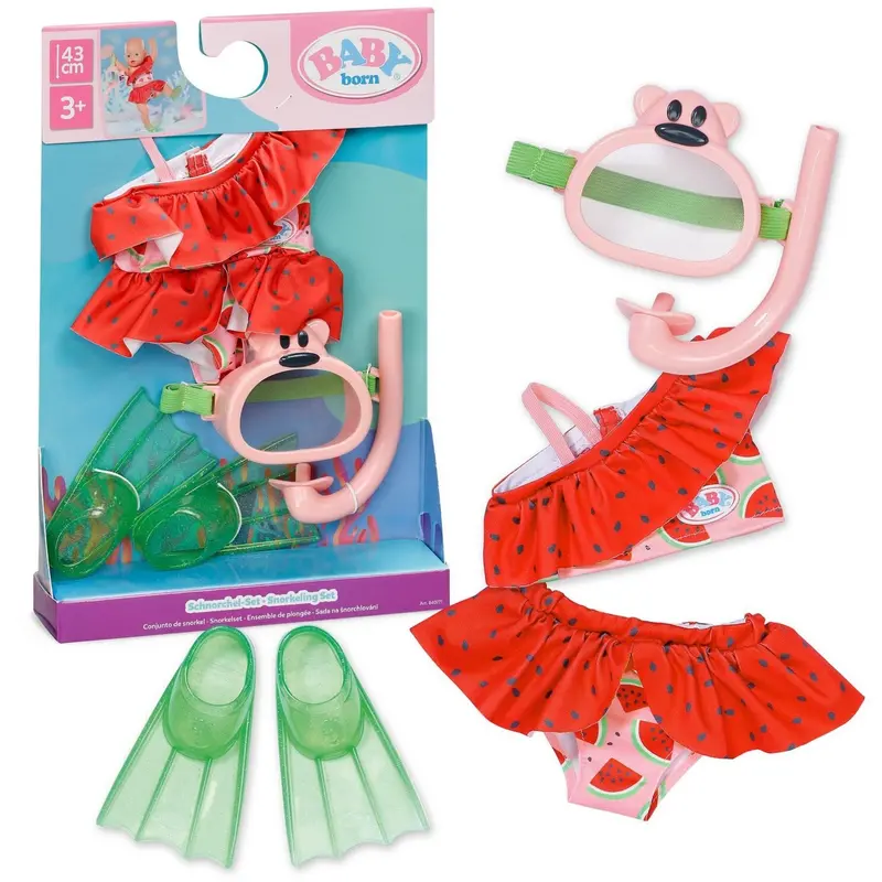 Baby Born Snorkeling Set 43Cm 1