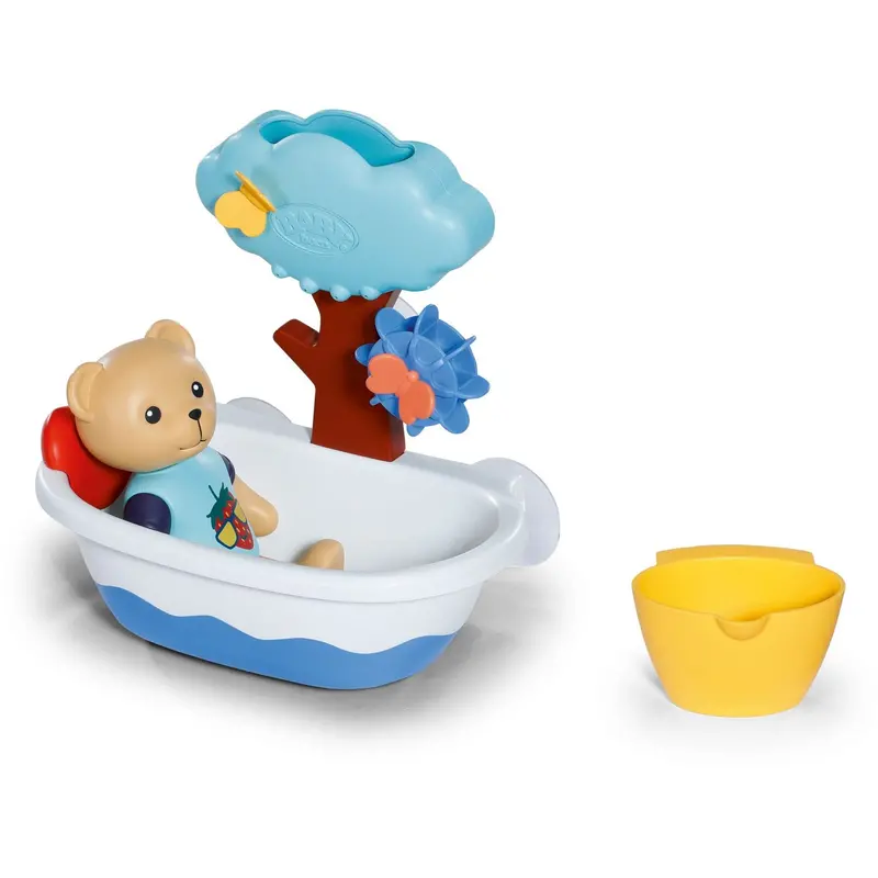 Baby Born Splish Splash Tub With Teddy 1