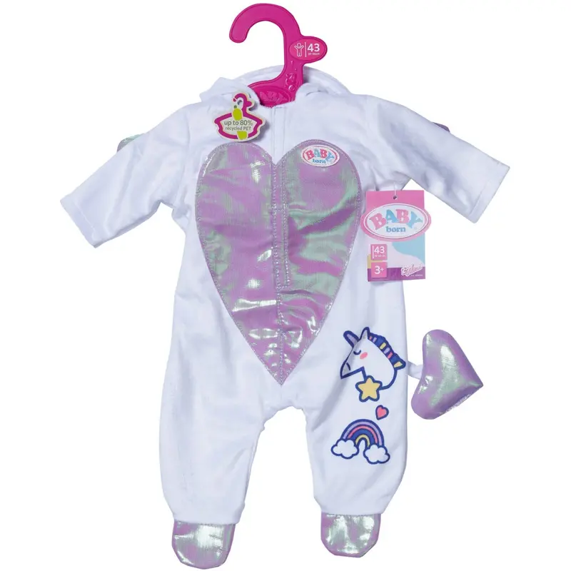 Baby Born Unicorn Onesie 43Cm 1