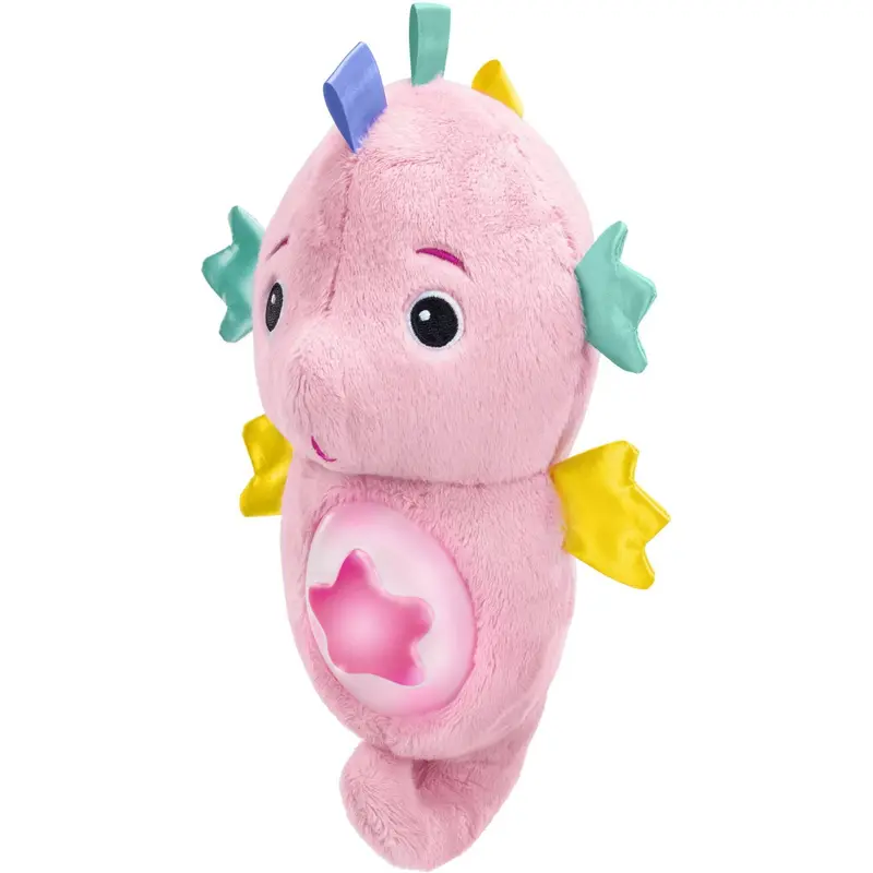 Baby Einstein Pink Sea Dreams Seahorse™ Plush Soother 1