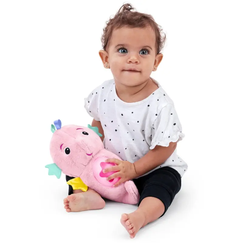 Baby Einstein Pink Sea Dreams Seahorse™ Plush Soother 2