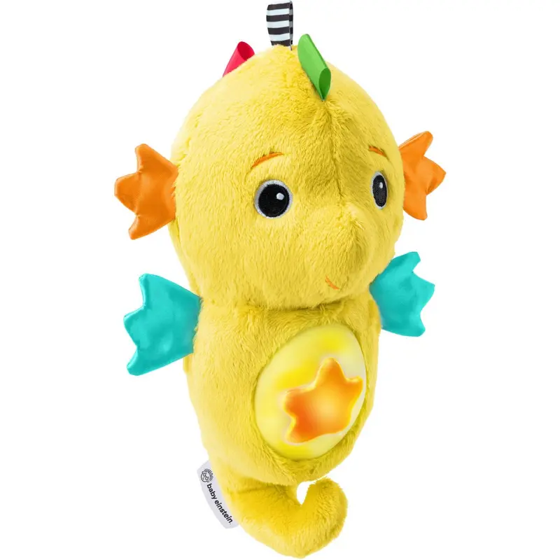Baby Einstein Yellow Sea Dreams Seahorse™ Plush Soother 1
