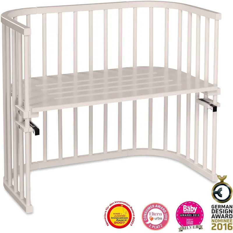 Babybay® Beige Varnished Maxi Co-Sleeper 1