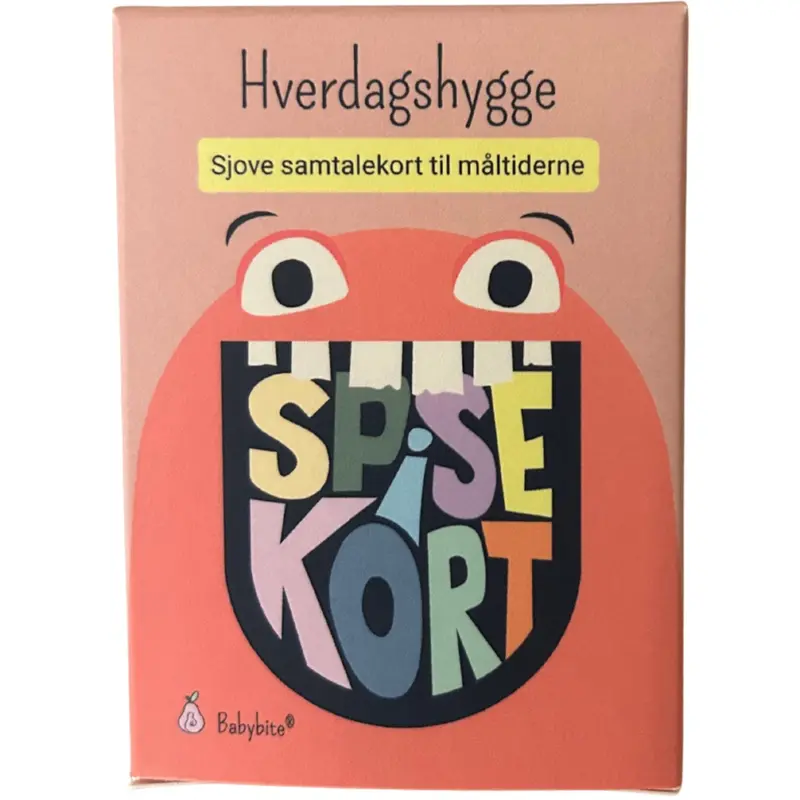 Babybite Spisekort: Hverdagshygge - Sjove Samtalekort Til Måltiderne 1