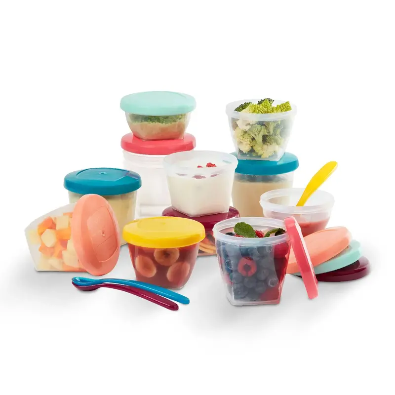 Babymoov Multi Food Containers Multi Set + Spoons 1