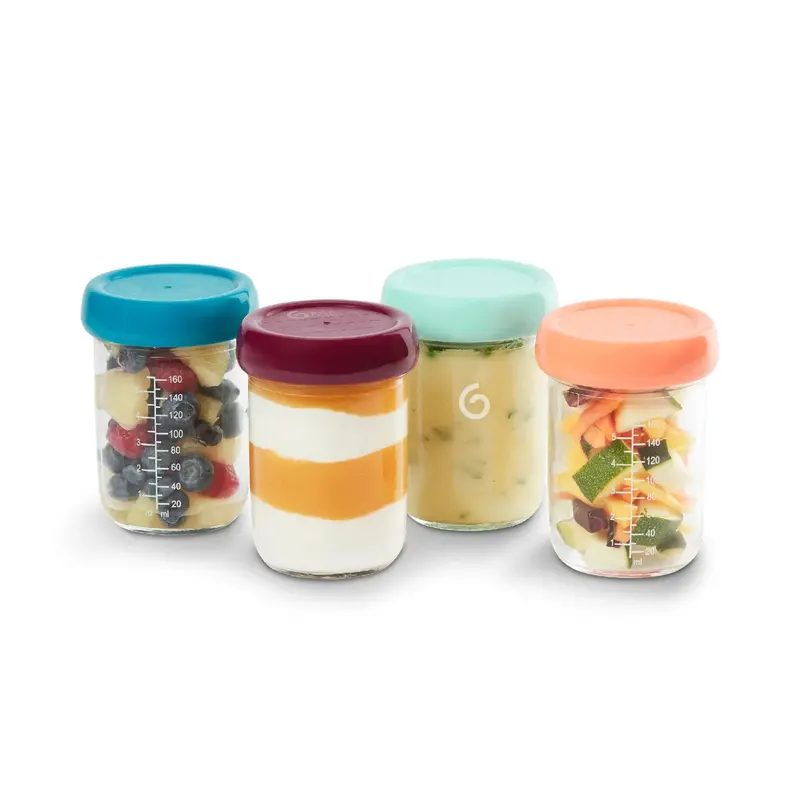 Babymoov Multi Glas Containers 240 Ml 4-Pack 1