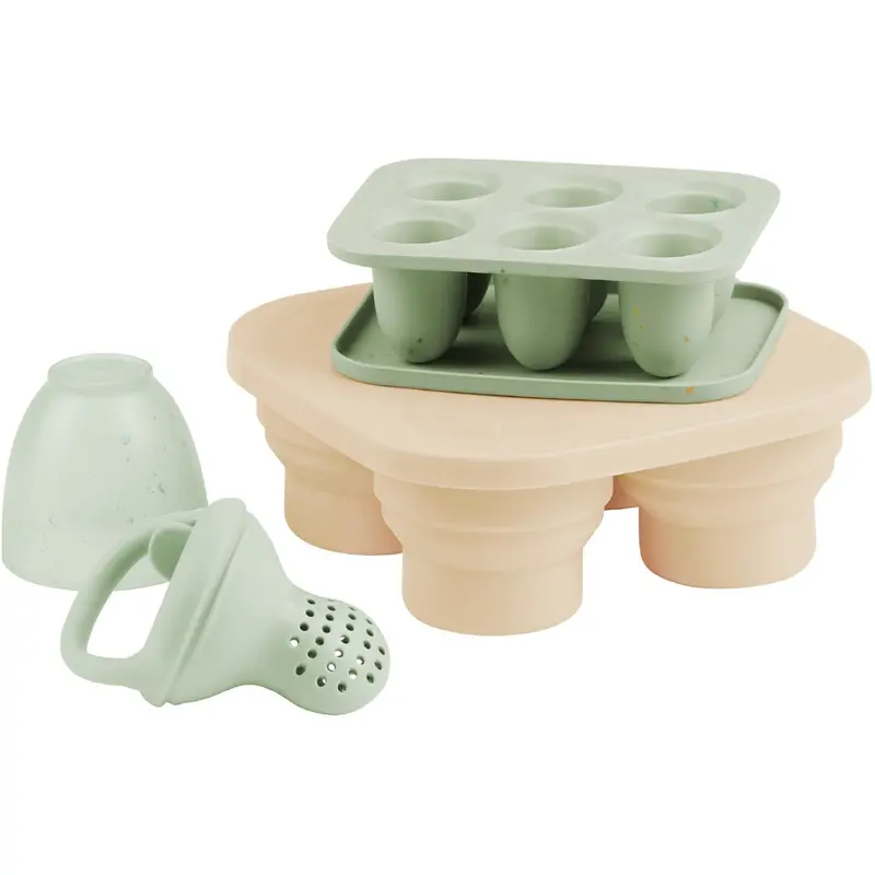 Babymoov Multi Silicone Containers & Feeder Set 1