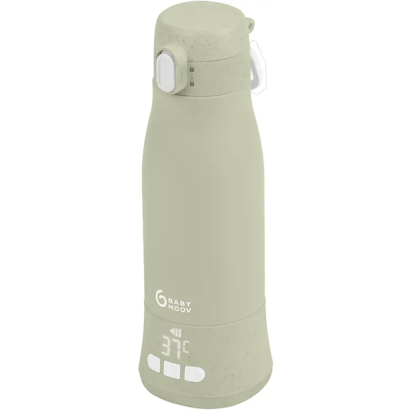 Babymoov Sage Green Moov & Feed Autonomous Bottle Warmer 1