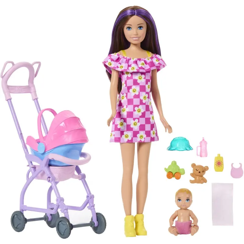 Barbie® Babysitting Skipper Playset 1