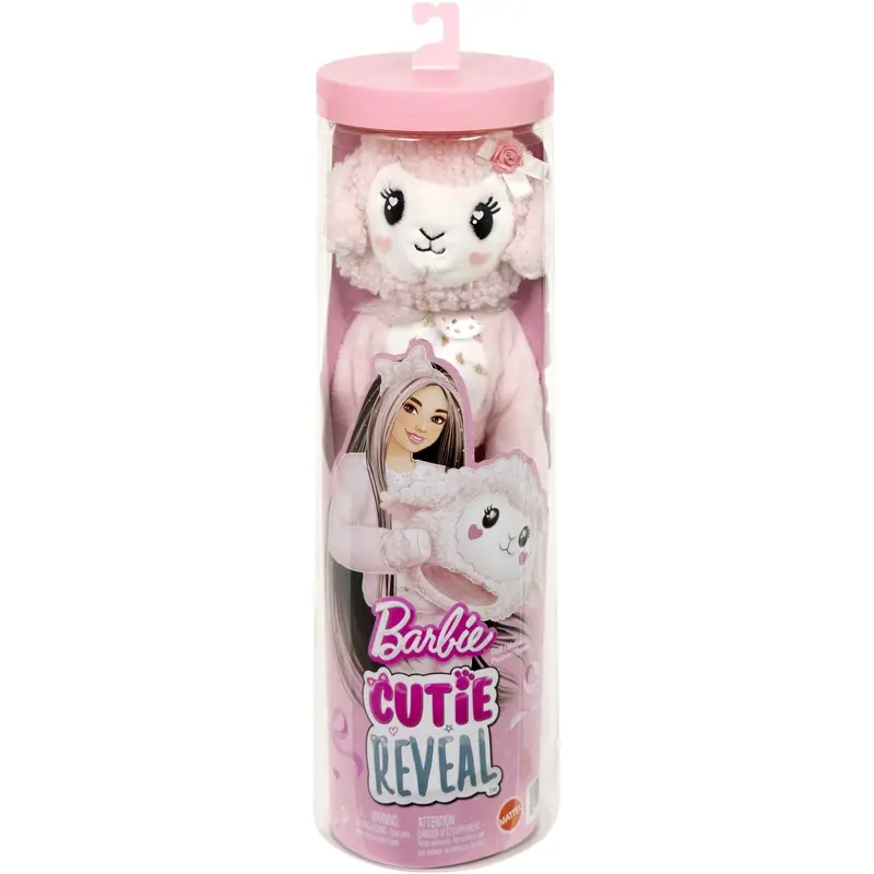Barbie® Cutie Reveal Sweet Bows Pink Lamb 1