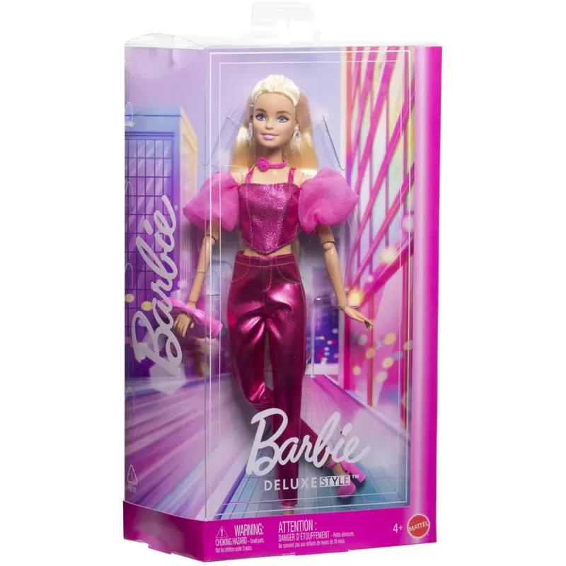 Barbie® Deluxe Style Pink Corset Blond Doll 1