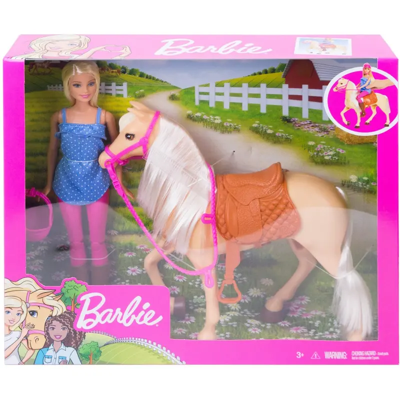 Barbie® Doll And Horse 1