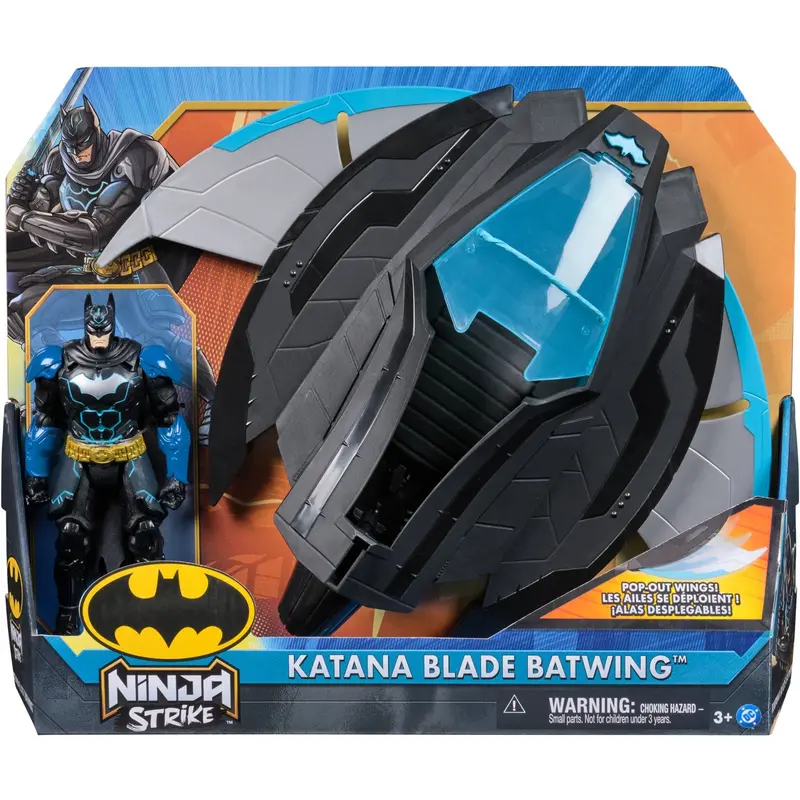 Batman & Dc Universe Ninja Strike Batwing & 15 Cm Batman 1