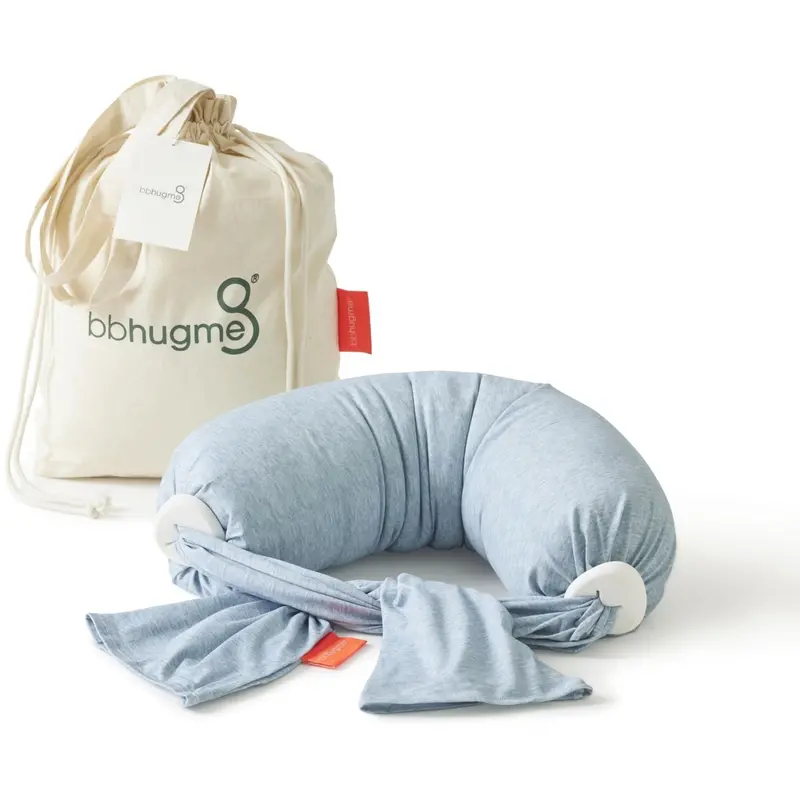 Bbhugme Blue/Melange Nursing Pillow 1