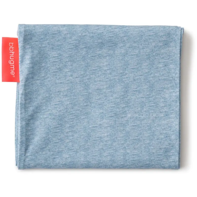 Bbhugme Blue Melange Nursing Pillow Cover 1